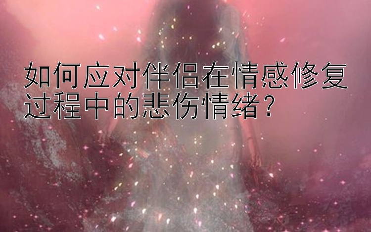 如何应对伴侣在情感修复过程中的悲伤情绪？