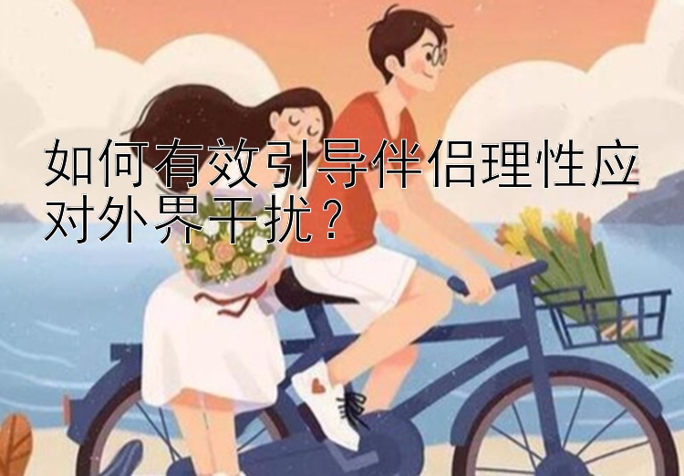 如何有效引导伴侣理性应对外界干扰？