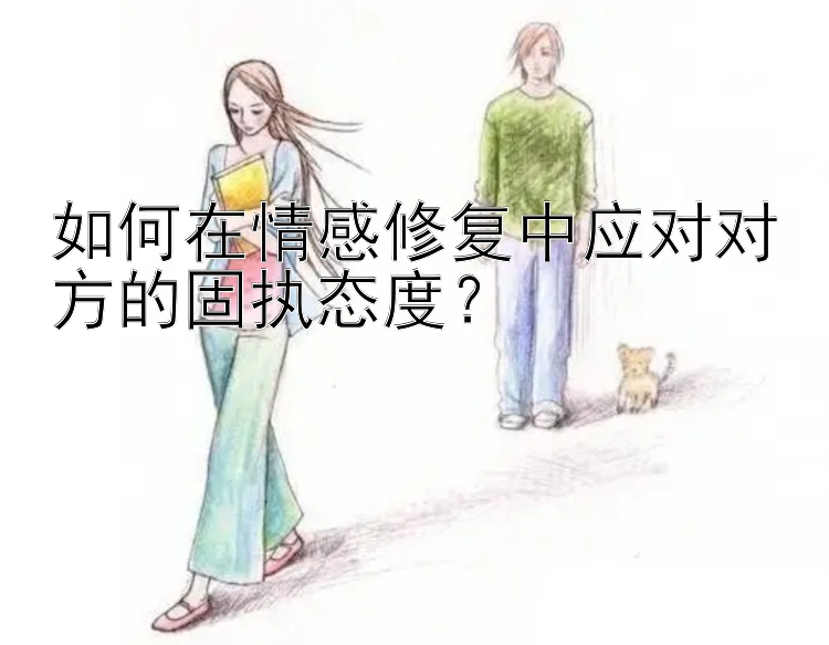 如何在情感修复中应对对方的固执态度？