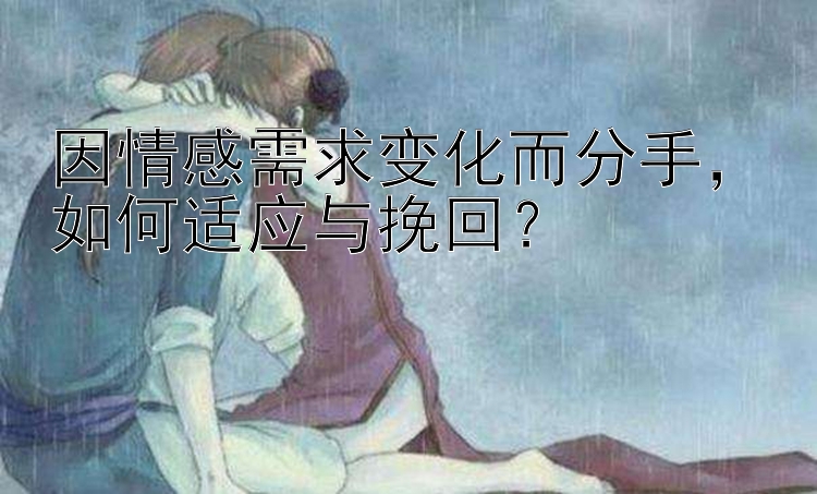 因情感需求变化而分手，如何适应与挽回？