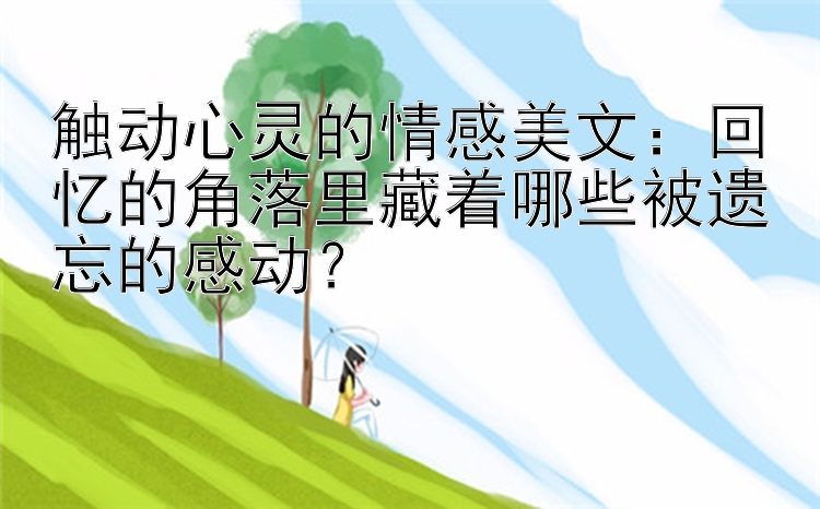 触动心灵的情感美文：回忆的角落里藏着哪些被遗忘的感动？